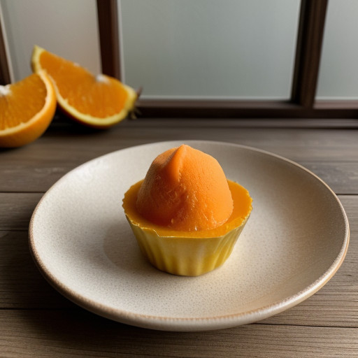 Orange Sherbet-Fruit Mold recipe image