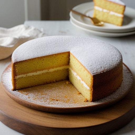 Orange Sponge Cake recipe image