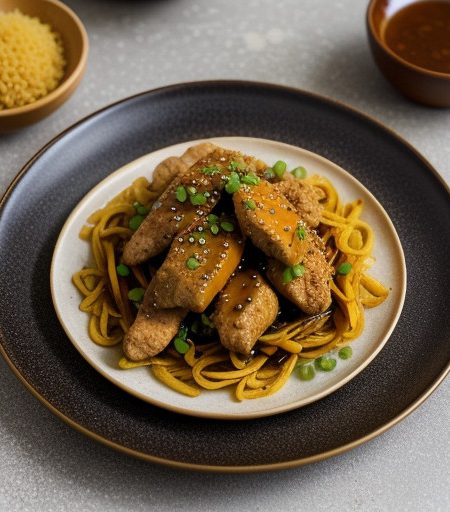 Orange Stir-Fried Chicken recipe image