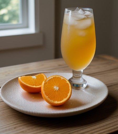 Orange-Tangerine Mimosa recipe image