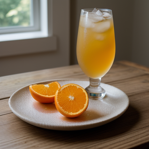 Orange-Tangerine Mimosa recipe image