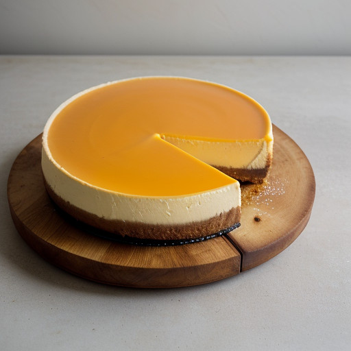 Orange Upside-Down Cheesecake recipe image