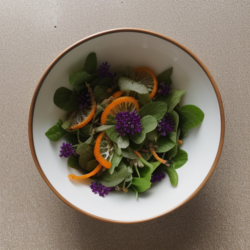 Orange Wakame Salad recipe image