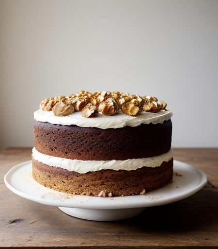 Orange Walnut Cake Athens Style recipe image