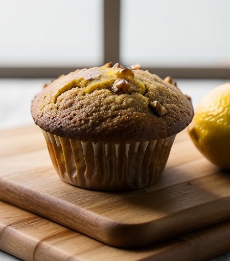 Orange-Walnut Muffins recipe image