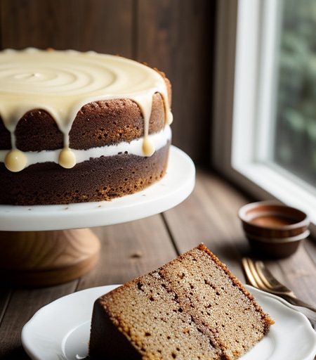 Orange Walnut Rum Cake With Grand Marnier Ici recipe image