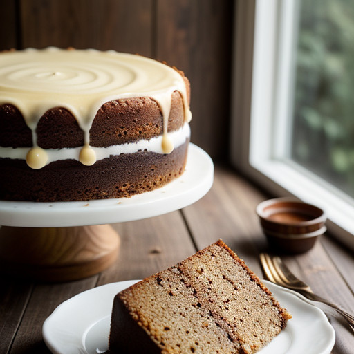 Orange Walnut Rum Cake With Grand Marnier Ici recipe image