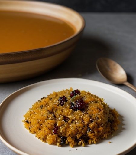 Orange and Currant Pilaf recipe image