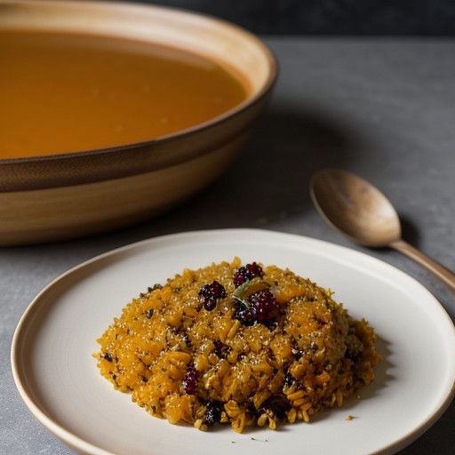 Orange and Currant Pilaf recipe image