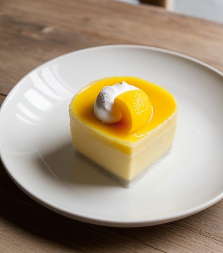 Orange and Lemon Ice Box Pudding recipe image