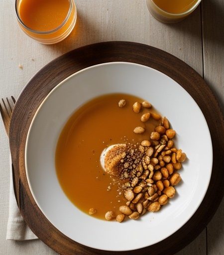 Orange and Peanut Sweet Potatoes recipe image