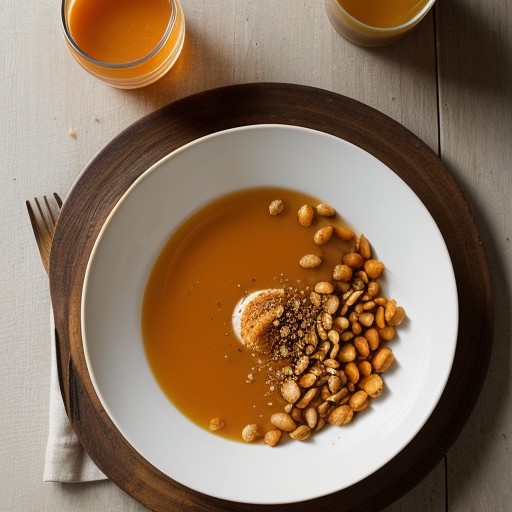 Orange and Peanut Sweet Potatoes recipe image