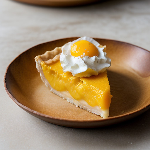 Orange or Lemon Coconut Pie recipe image