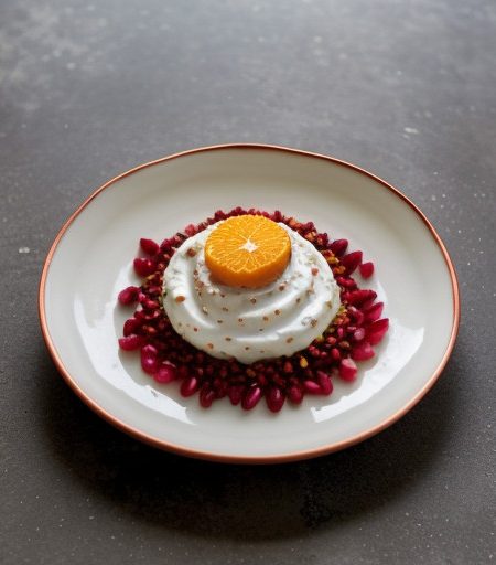 Oranges Filled With Raisins, Chickpeas, and Rice recipe image