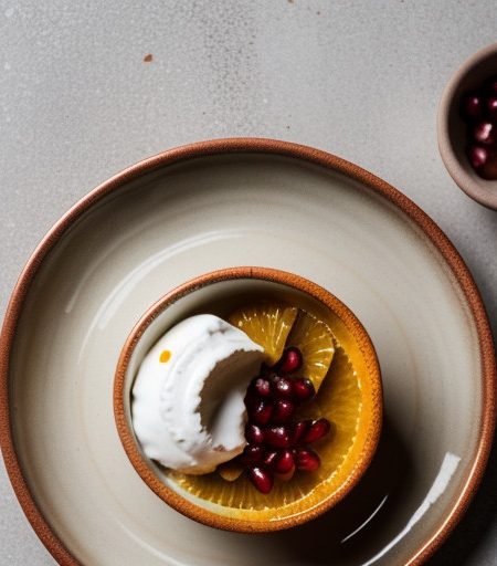 Oranges Filled With Raisins, Chickpeas, and Rice recipe image