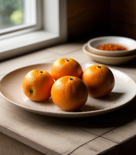 Oranges in Spicy Syrup recipe image