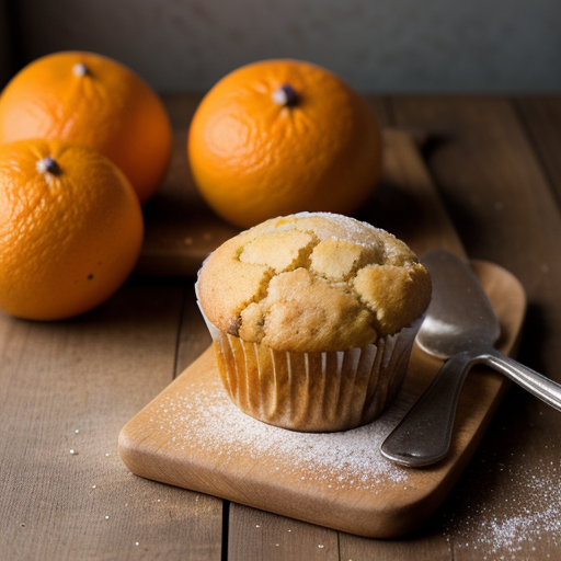 Orangy White-Chocolate Muffins recipe image
