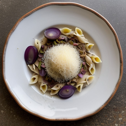 Orechiette Pasta With Red Onion recipe image