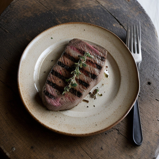 Oregano Sirloin Steak recipe image