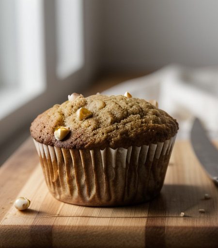 Oregon Hazelnut Corn Bran Muffins recipe image