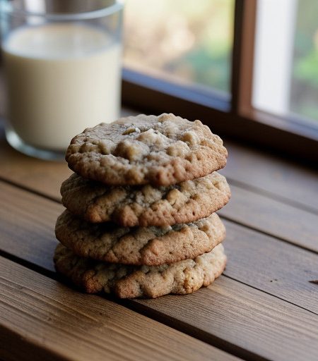 Oregon Hazelnut Oatmeal Cookies recipe image