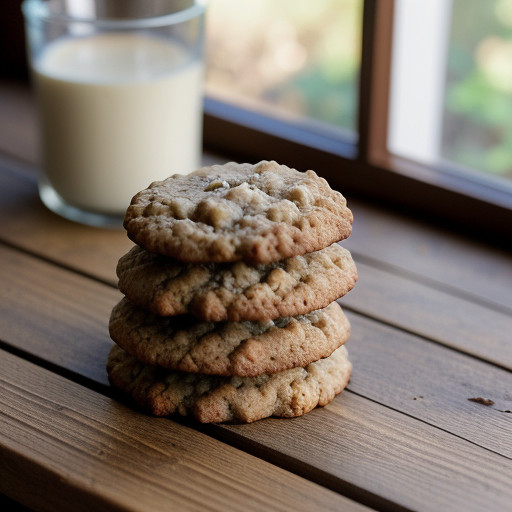 Oregon Hazelnut Oatmeal Cookies recipe image