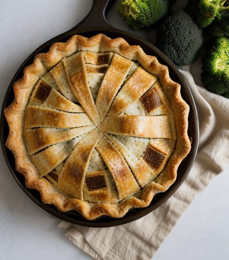 Oregon Hazelnut Vegetable Pie recipe image