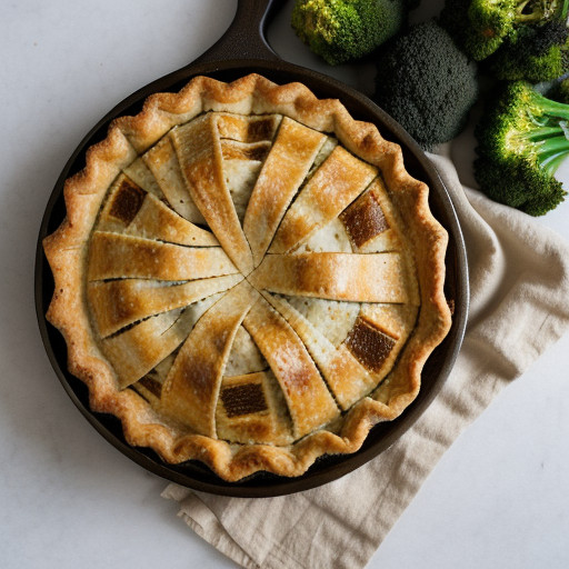 Oregon Hazelnut Vegetable Pie recipe image