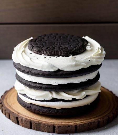 Oreo Cookie Cake recipe image