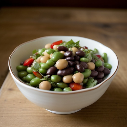 Oriental 6 Bean Salad recipe image