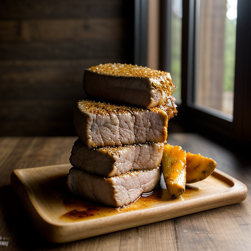 Oriental Bar-B-Q Pork Tenderloin recipe image