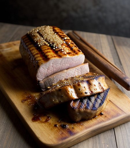 Oriental Bar-B-Que Pork Tenderloin recipe image