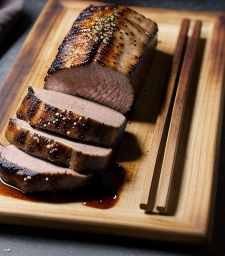 Oriental Barbecue Pork Tenderloin recipe image