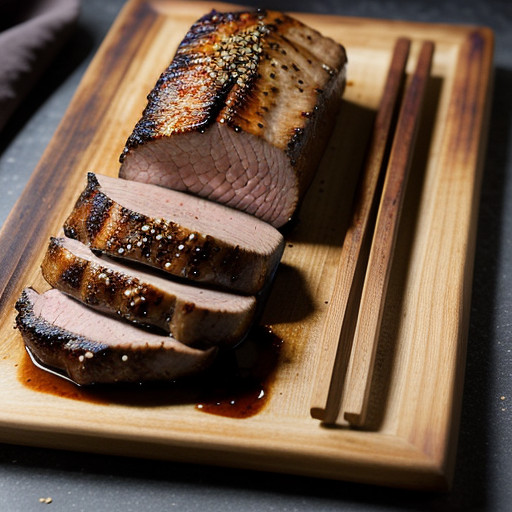 Oriental Barbecue Pork Tenderloin recipe image
