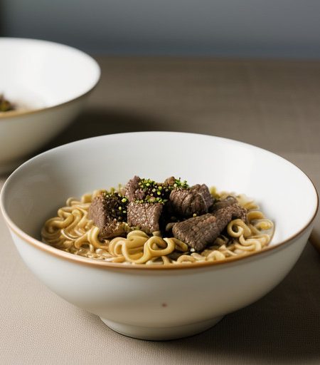 Oriental Beef & Noodle Toss recipe image