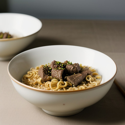 Oriental Beef & Noodle Toss recipe image