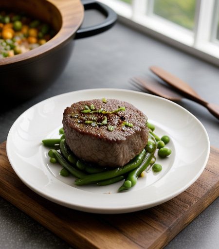 Oriental Beef & Pea Pods recipe image