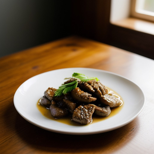 Oriental Chicken Livers recipe image