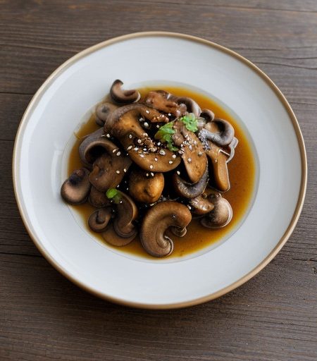 Oriental Chicken & Mushrooms recipe image