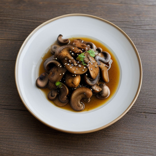 Oriental Chicken & Mushrooms recipe image