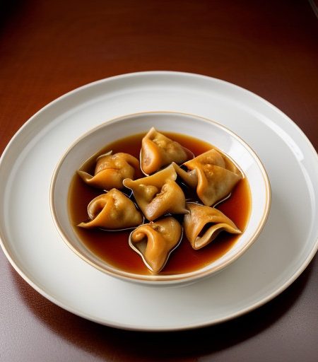 Oriental Chicken Wontons recipe image