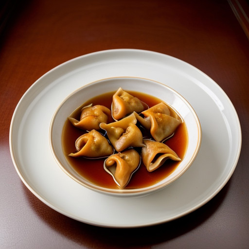 Oriental Chicken Wontons recipe image