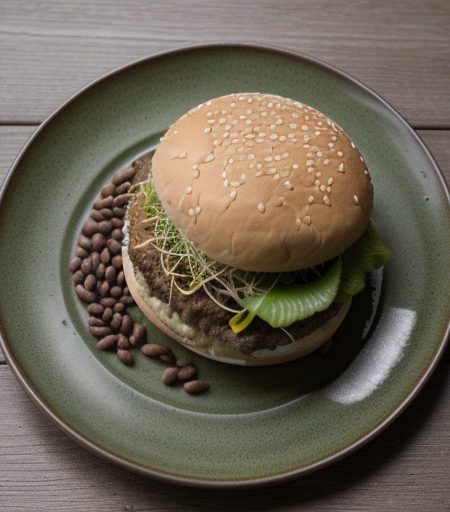 Oriental Crunh Burgers recipe image