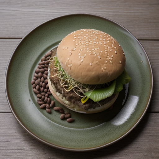 Oriental Crunh Burgers recipe image