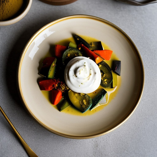 Oriental Curry Veggies recipe image