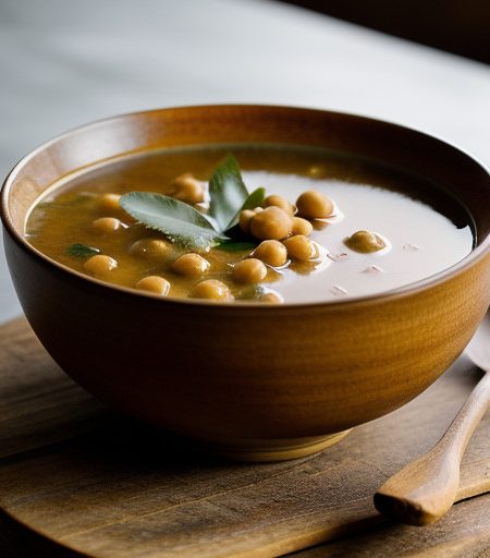 Oriental Garbanzo Soup recipe image