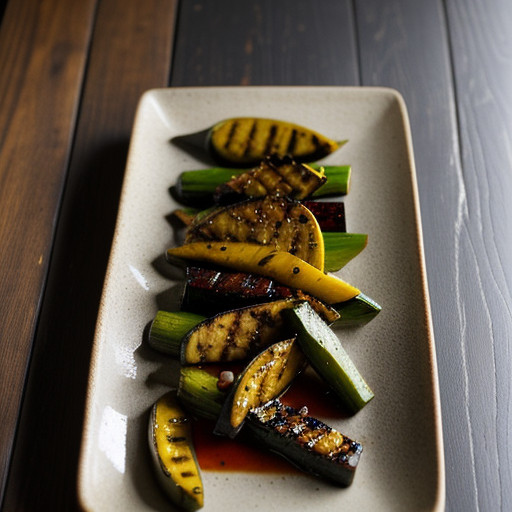 Oriental Grilled Vegetables recipe image