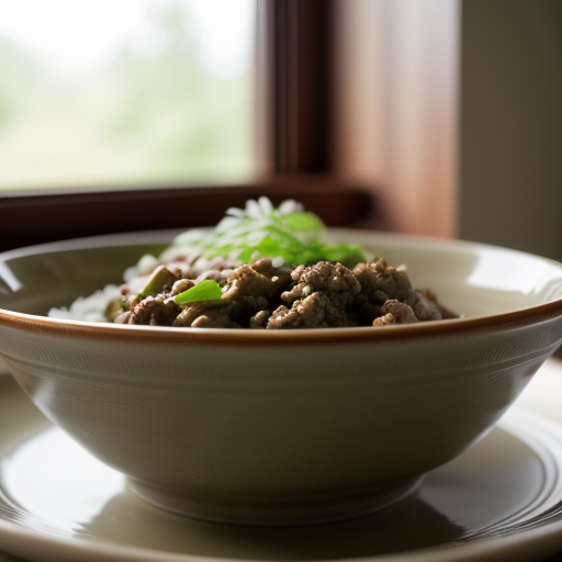Oriental Hamburger Casserole recipe image