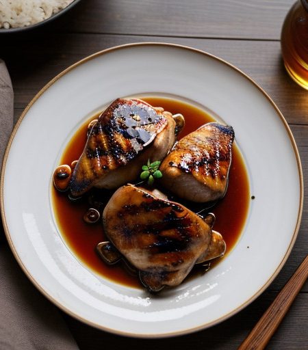 Oriental Honey-Glazed Chicken recipe image