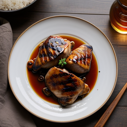 Oriental Honey-Glazed Chicken recipe image